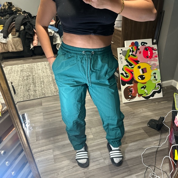 Aime Leon Dore Teal Drawstring Pants - Picture 6 of 7